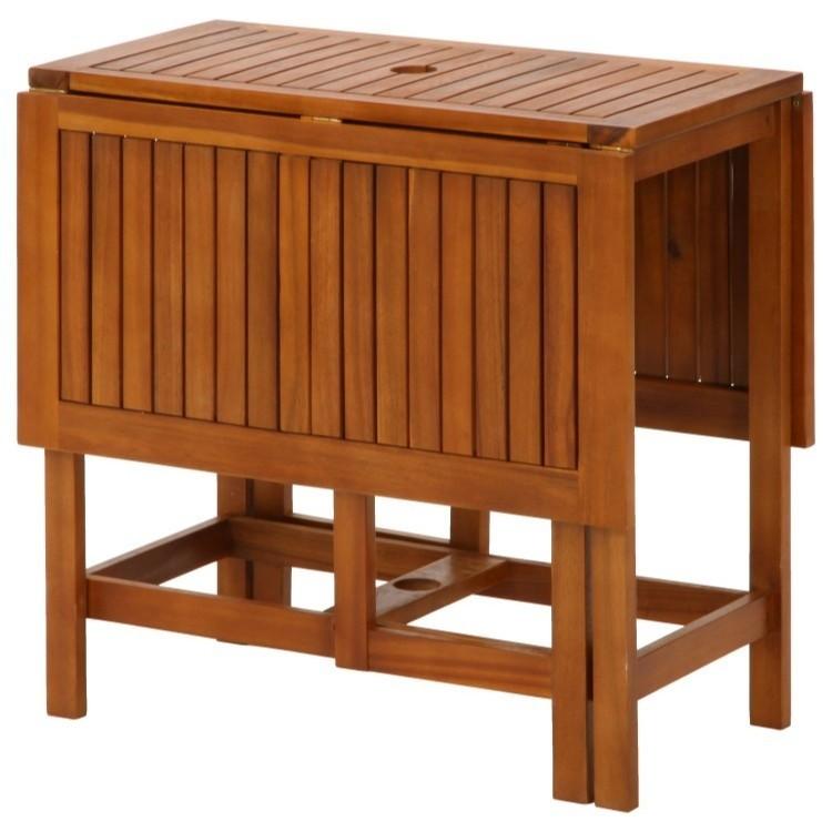 ガーデン 5点セット バタフライテーブル 幅115.5cm 折りたたみ式