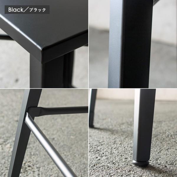 カウンター ハイチェア 2脚セット アイアン チェア バーチェア ハイ