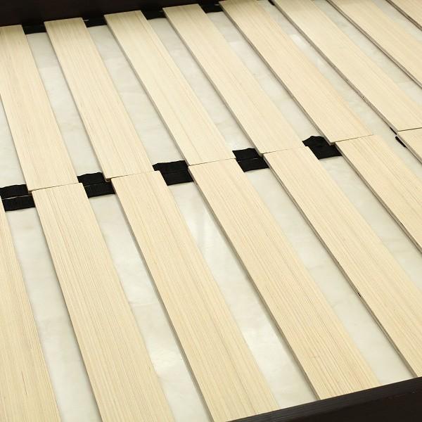 ロータイプ シングル ベッド すのこ フロアベッド ヘッドボード