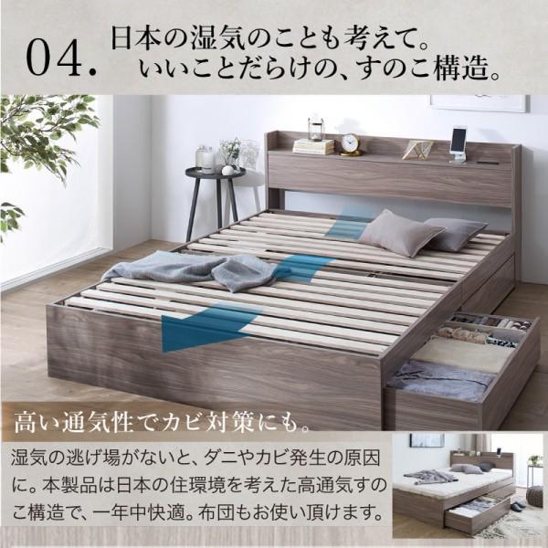 組立 設置サービス付 ダブル ベッド 高密度 ポケットコイル マットレス 