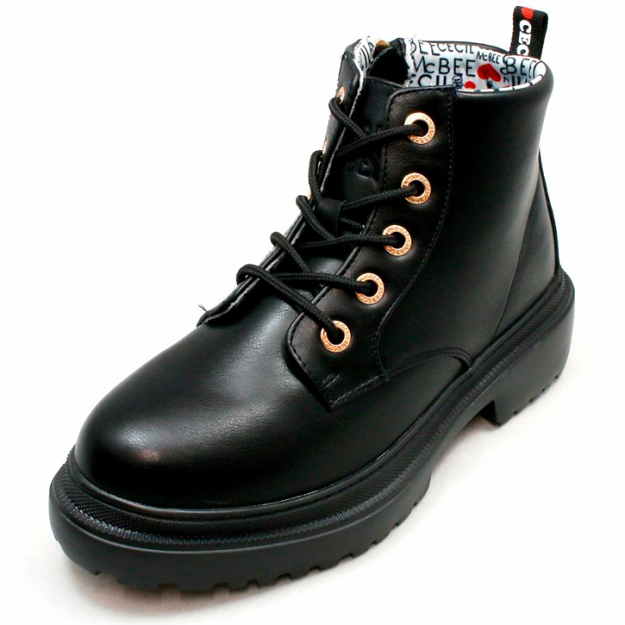 p*m様 高級ブーツ CECIL McBEE（セシルマクビー） レディース ブーツ 5ホール ボリューム