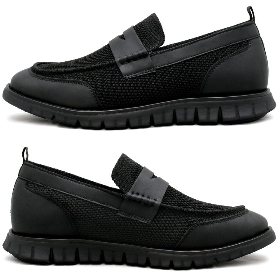 EDWIN（エドウィン） メンズ スリッポン 軽量 ローファー スニーカー