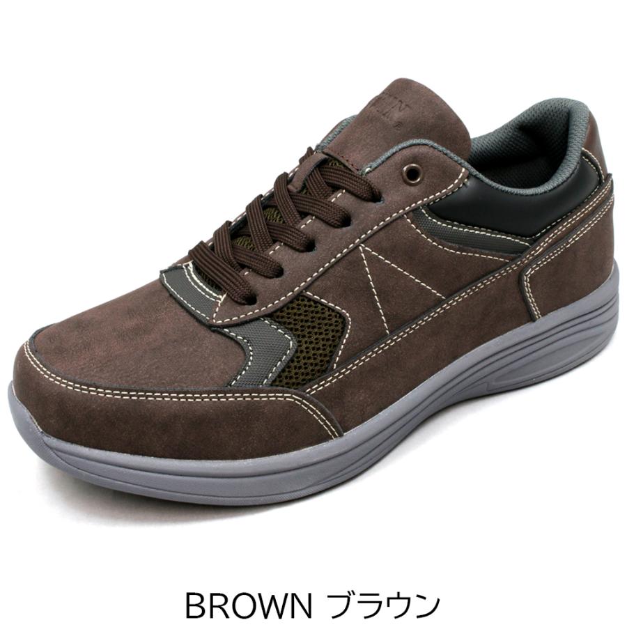 EDWIN（エドウィン） 6E 幅広 防水 スニーカー メンズ カジュアル