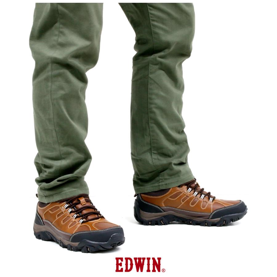 EDWIN トレッキングシューズ ローカット 防水 登山靴 ハイキング EDWIN トレッキングシューズ ローカット 防水 登山靴 ハイキング