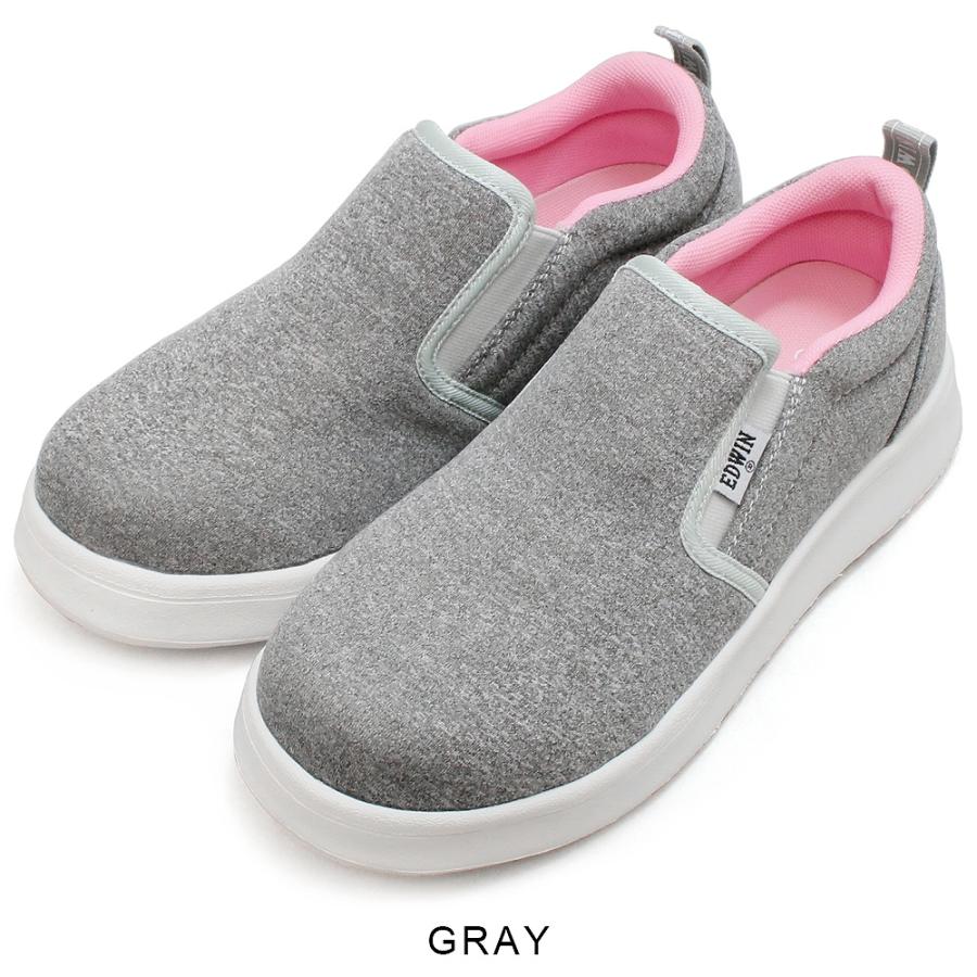 EDWIN（エドウィン） 安全靴 レディース スリッポン 軽量 樹脂先芯