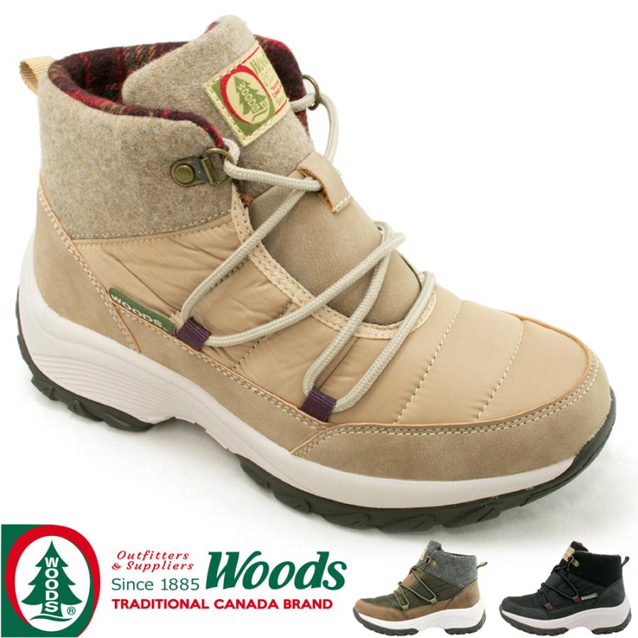 レディースシューズ 防水シューズ アウトドアシューズ ウィンターブーツ カジュアルブーツ ハイキングシューズ Woods Wdl304 Wdl304 Wdl304 守足雑貨ヤフー店 通販 Yahoo ショッピング