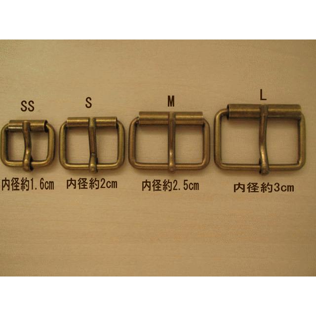 アンティークバックル SALE！バックル アンティーク仕上げ（Mサイズ 2.5cm） : 手芸の
