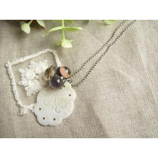 手芸 カニカン付き ボールチェーン ネックレス (シルバー) : 手芸の