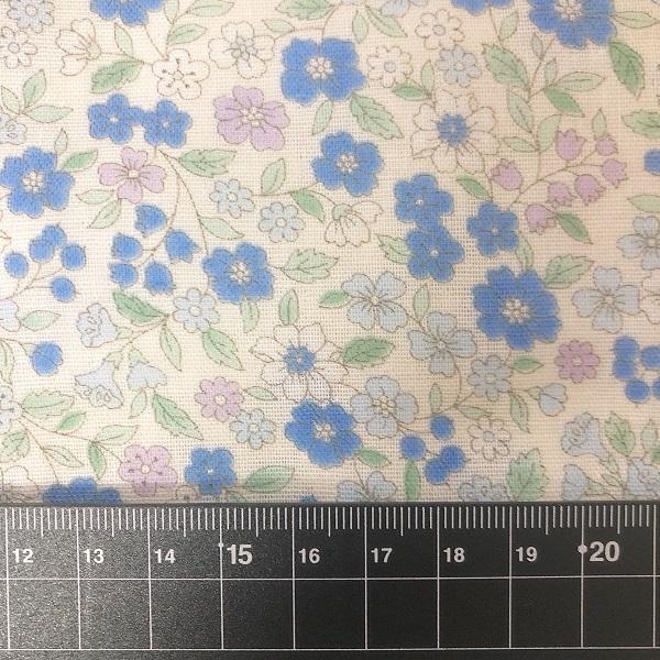 ダブルガーゼ 生地 スイートアリッサム 花柄 小花柄 Wガーゼ 綿 ダブルガーゼ 生地 スイートアリッサム 花柄 小花柄 Wガーゼ 綿