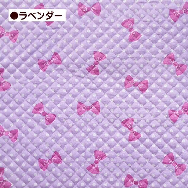キルティング 生地 水玉 リボン 柄 ドット 総柄 綿100% プリント生地