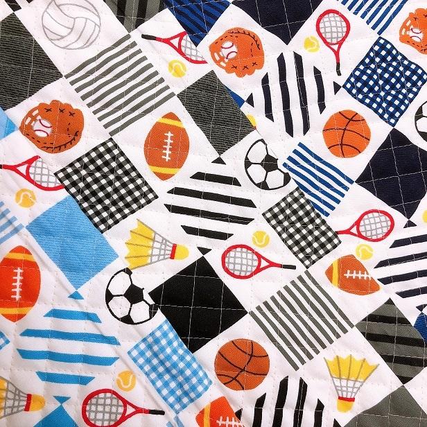 キルティング生地 スポーツ柄 入園 入学 通園 通学 生地 ラグビー バスケ テニス サッカー 野球 綿100 布 手芸 チェック柄 レッスンバッグ 宅配便配送 Sow 90 手芸のfairylace 通販 Yahoo ショッピング