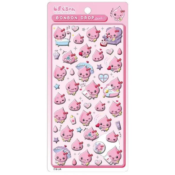 Q-LiA（クーリア） しずくちゃん ボンボンドロップシール うるおい
