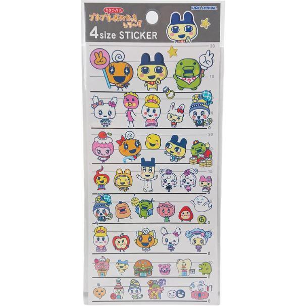 カミオジャパン たまごっちシリーズ 4サイズステッカーズ プチプチおみ