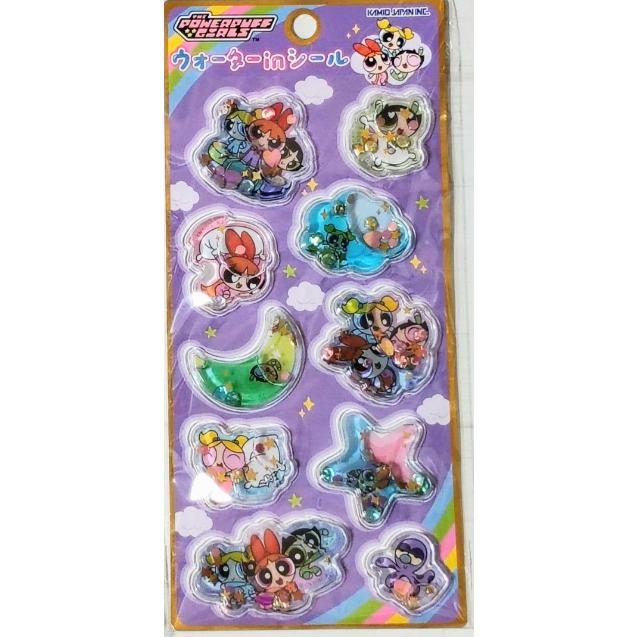 プチドロップステッカー　うるちゅる　ウォーターインシール　パワーパフガールズ パワーパフガールズ ウォーターインシール THE POWERPUFF GIRLS