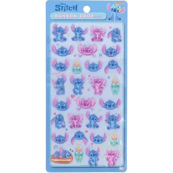 サンスター文具 ディズニーキャラクター シール 立体 ボンボンドロップ