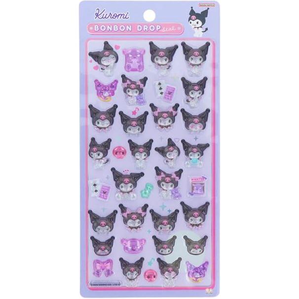 サンスター文具 サンリオキャラクター シール 立体 ボンボンドロップ
