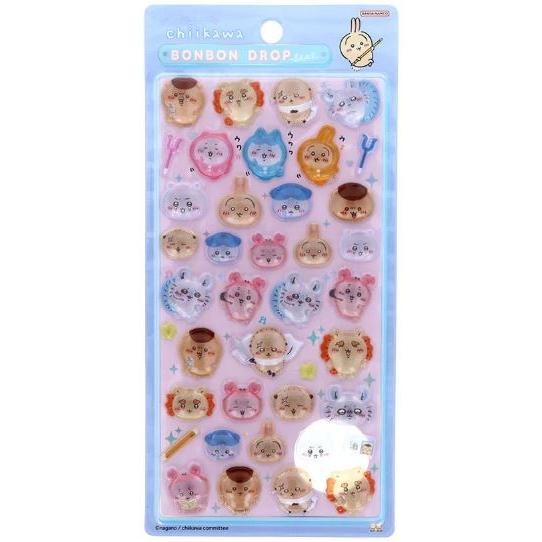 サンスター文具 ちいかわキャラクター シール 立体 ボンボンドロップ