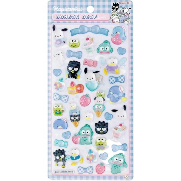 サンスター文具 サンリオキャラクター シール 立体 ボンボンドロップ