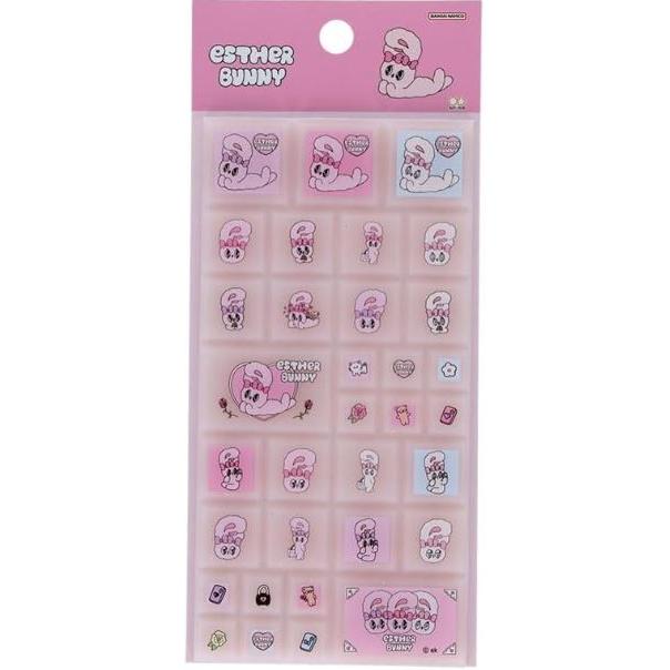 サンスター文具 タイルシール 立体 ぷっくり シール エスターバニー