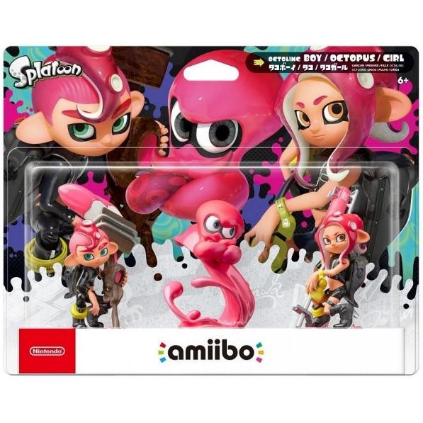 アミーボ amiibo トリプルセット タコガール／タコ／タコボーイ スプラ 