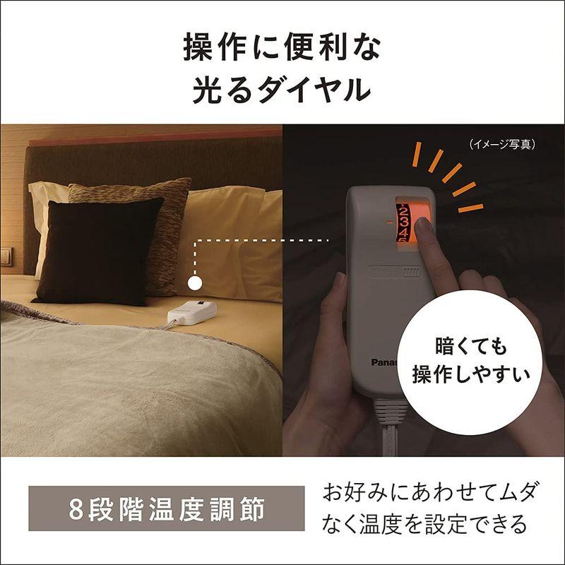 安心発送】【安心発送】パナソニック 電気しき毛布 140×80cm SEK抗菌防臭加工 ベージュ DB-U11T-C 電気毛布、ひざ掛け 