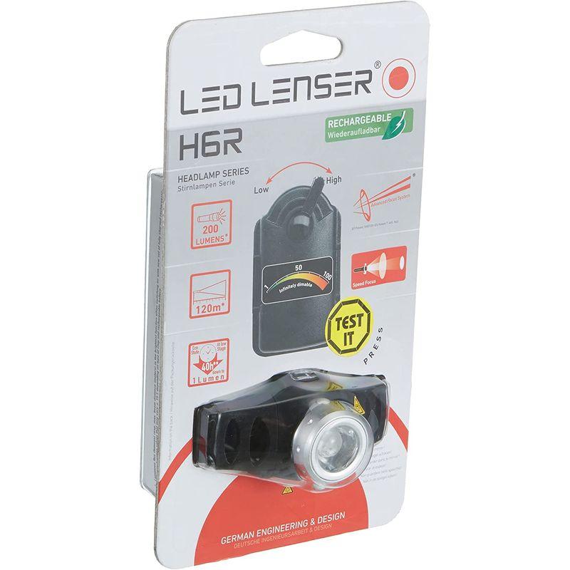 Ledlenser(レッドレンザー) LEDヘッドライト H6R 充電式ヘッドライト アルカリ電池使用可能 フォーカス 簡易包装 7396- - 4