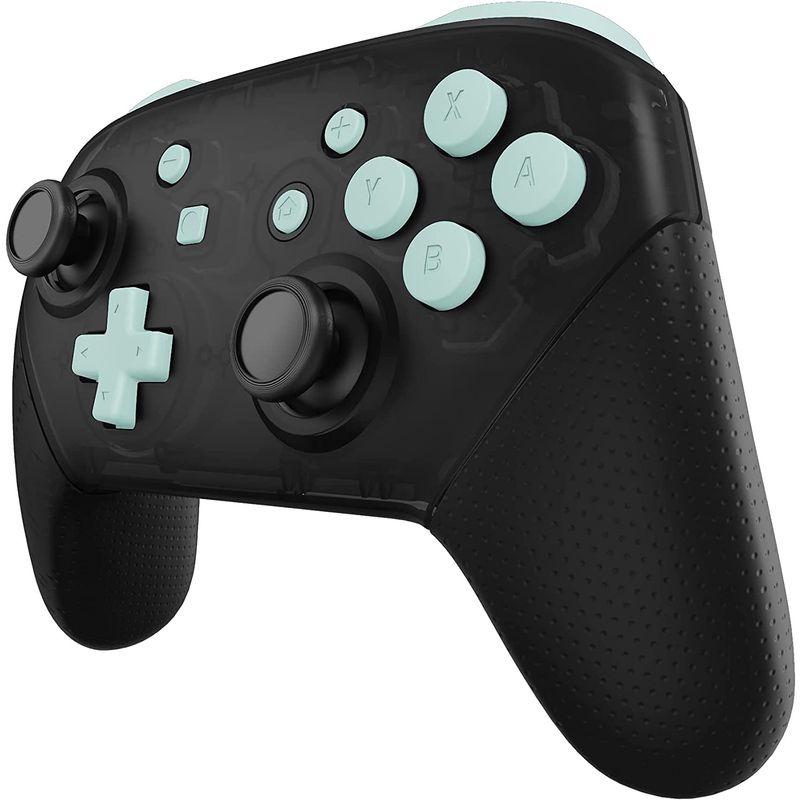 eXtremeRate Switch Proコントローラーに対応用ABXY Dpad ZR ZL L Rボタン、Switch Proコント