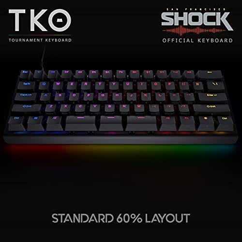 ファッションなデザイン Kinesis 限定版 メカニカルキーボード Tko Gaming ボックスホワイト キーボード