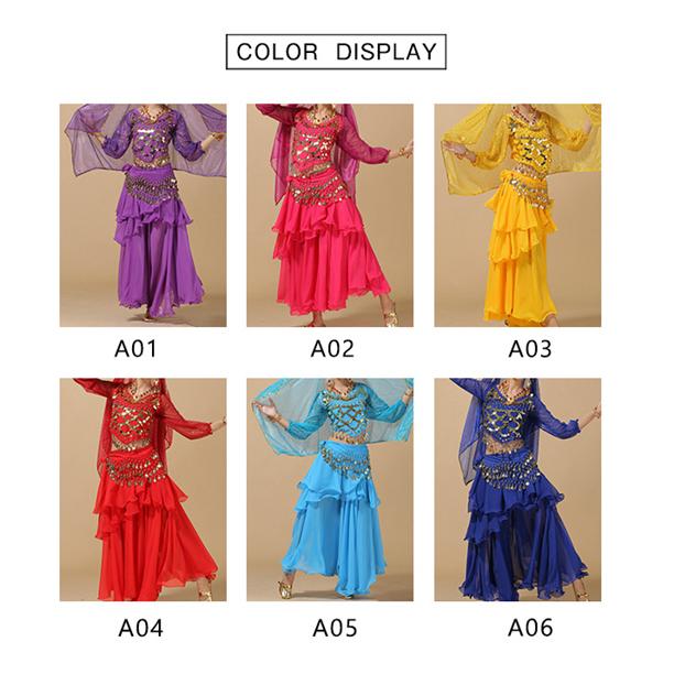 71 Off ベリーダンス衣装 ハロウィン コスプレ仮装 アラジンベリーダンスセット 半袖社交ダンス 6点 社団演出服 華麗版 民族衣装 ジャスミン風 ベリーダンス Materialworldblog Com