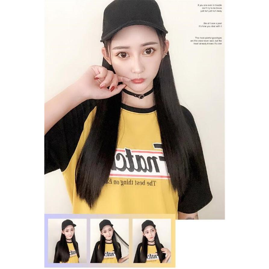 帽子ウィッグ レディース かつら ロング 送料無料 つけ毛 エクステ キャップ 髪付き帽子 セミロング 自然 ストレート おしゃれ 日常用 05oct19vjfmz08 Fairy Dust 通販 Yahoo ショッピング