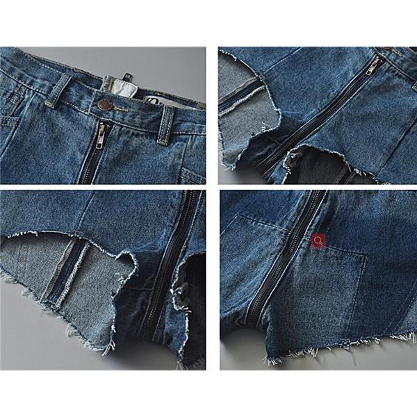 デニムパンツ ショートパンツ ホットパンツ 短パン コスプレ コスチューム 衣装 セクシー スーパー 後ろファスナー マイクロミニデニム 後ろ開ける 18april05vcosnzk03 Fairy Dust 通販 Yahoo ショッピング