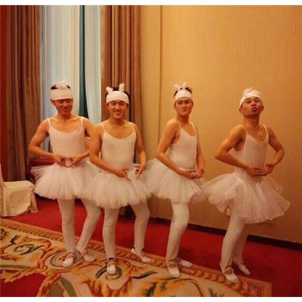 余興 チャイコフスキー バレエ 2次会 発表会 衣装 男性 白鳥の湖 四羽