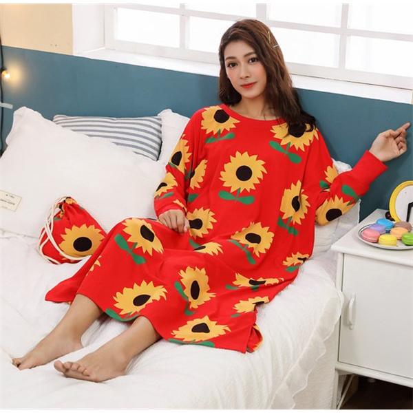 赤字覚悟 売れ筋ランキングパジャマ レディース ワンピース 長袖 コットン ルームウェア 女性大人気 新作 可愛い ゆったり リラックス 春秋 メール便送料無料 24janvcksq13 Fairy Dust 通販 Yahoo ショッピング