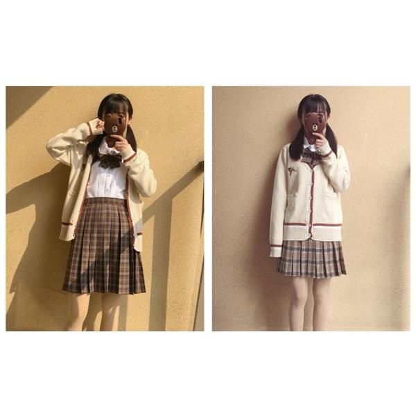 スクールカーディガン レディース カーディガン 学生服 Vネック 長袖 シンプル 大人気 あったか 可愛い 春冬 24jan20vxsks17 Fairy Dust 通販 Yahoo ショッピング