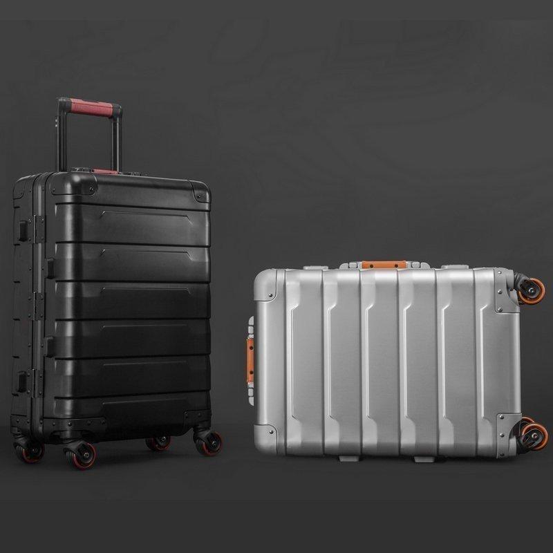 スーツケース アルミ合金ボディ キャリーケース トランク キャリーバッグ 全2色 機内持ち込み 出張 旅行 TSAロック アルミ合金ボディ YT21