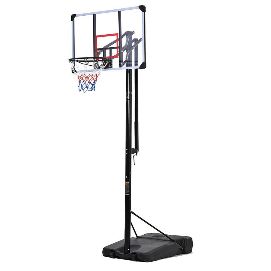 バスケットゴール ハンドルを回すだけの簡単高さ調節 公式＆ミニバス