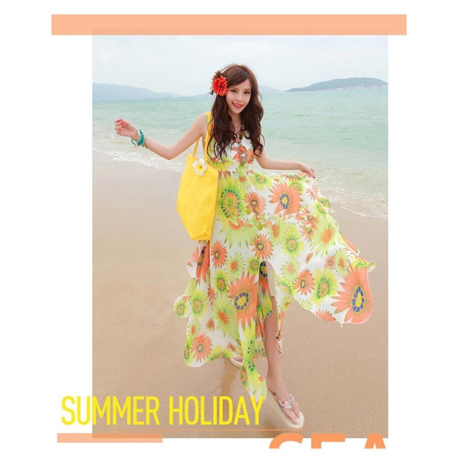 マキシ丈ワンピース マキシワンピ マキシワンピース ノースリーブ ワンピロング Uvカット 夏ワンピース 体型カバー水着ワンピース Y Fairyhouse 通販 Yahoo ショッピング