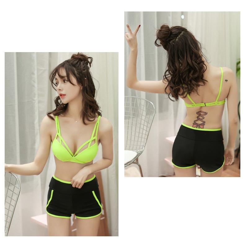 水着 体型カバー タンキニ ビキニ 3点セット水着 レディース 韓国風 セクシー ファッション 水着 可愛い スイムウェア セパレート 紫外線カット 水泳 女性用 Y1705 Fairyhouse 通販 Yahoo ショッピング