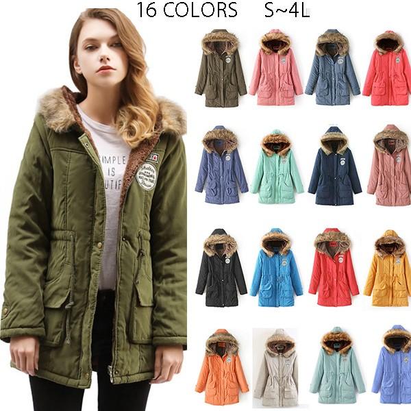 モッズコート レディース ファー襟付き中綿モッズコート コート ロング 裏ボア ミリタリーコート ファー付き モッズ 秋冬物 冬服 大きいサイズ S 4lサイズ Y Fairyhouse 通販 Yahoo ショッピング