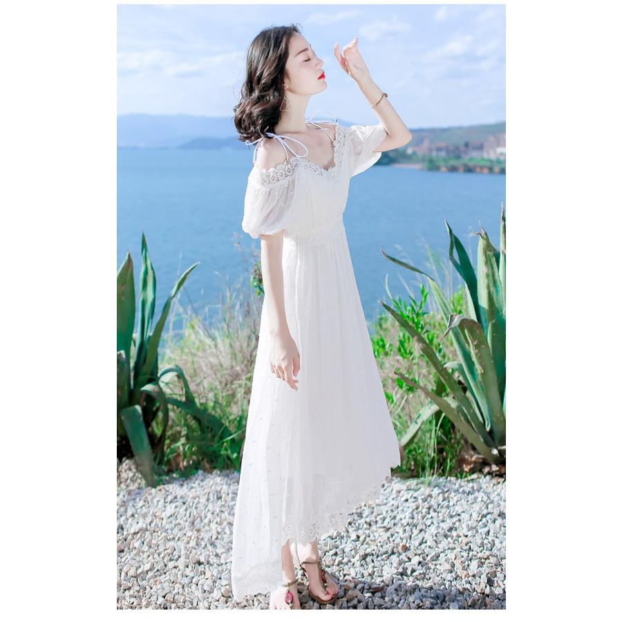 マキシワンピース 夏 キャミワンピ半袖 ワンピース マキシワンピマキシワンピ ロングワンピースワンピース レディース ワンピース ホワイト 白ワンピース Y Fairyhouse 通販 Yahoo ショッピング