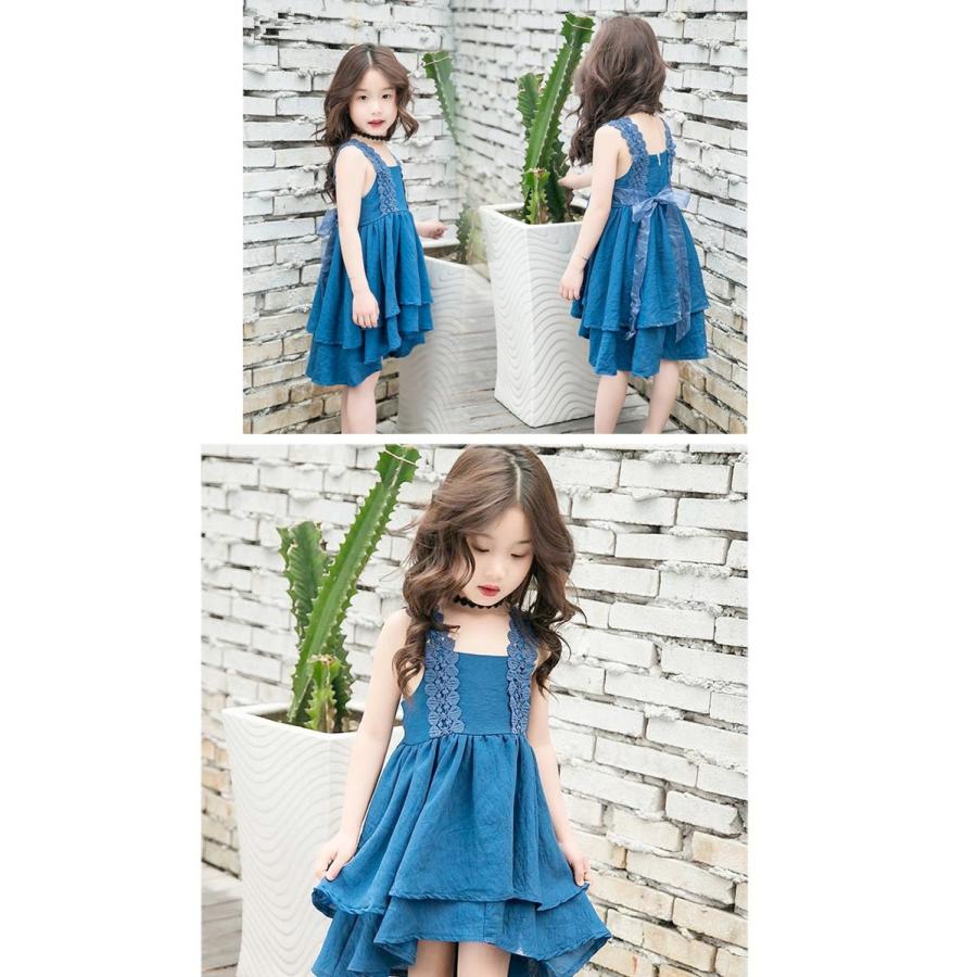 韓国子供服 ワンピース 綿 キャミワンピ 春夏 ふるさと納税 女の子 ロングワンピース ジュニア キッズ用 マキシ丈 オフショルダーワンピース 子供 ワンピース