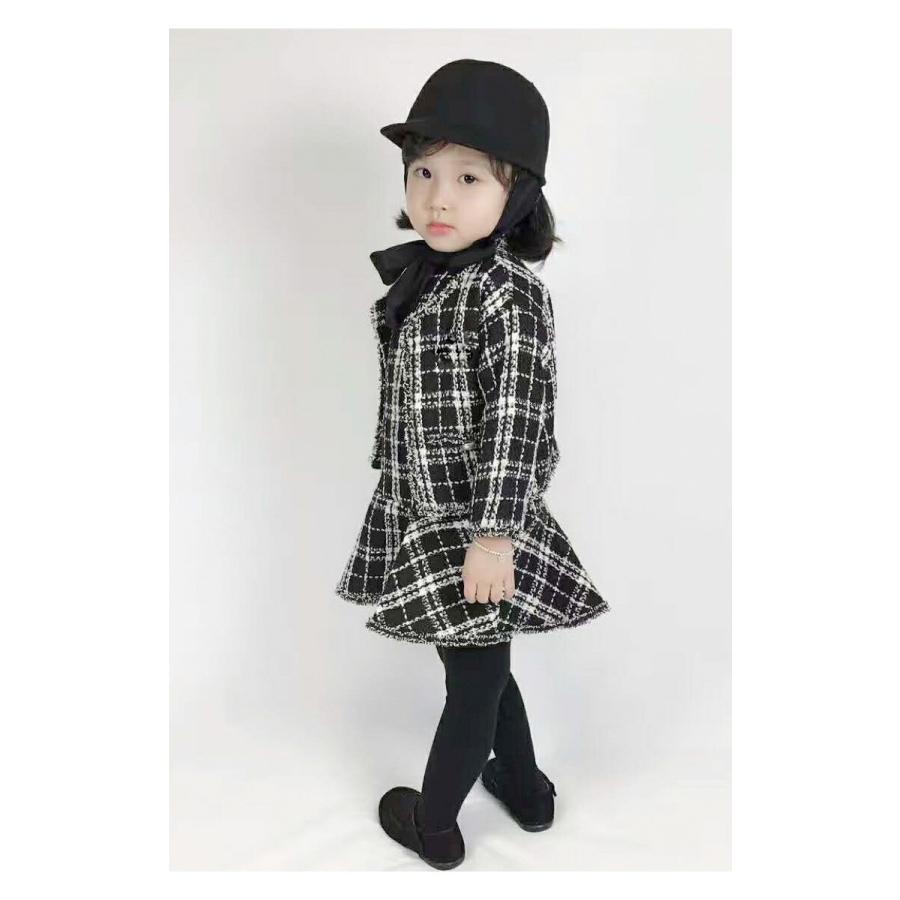 子供ワンピース 子供コート 2点セット ワンピース 女の子 長袖コート ワンピース キッズ ジュニア 子供ダッフルコート 女の子 キッズコート 子供 ワンピース Y0451 Fairyhouse 通販 Yahoo ショッピング