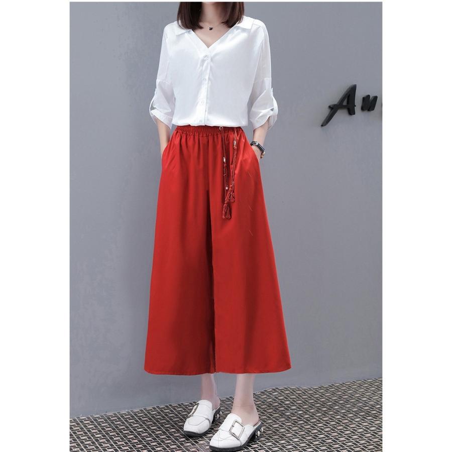 セットアップ レディース きれいめ ワイトパンツ 白ブラウス シフォンセットアップ 40代 夏 七分袖トップス 上下セット 韓国風 通勤 Ol オシャレ 体型カバー Y Fairyhouse 通販 Yahoo ショッピング