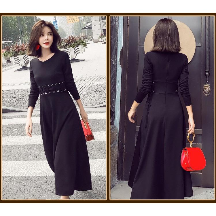 ワンピース レディース 40代 ワンピース 春秋 きれいめ膝丈ワンピース上品 長袖 黒ワンピース 黒 着痩せ 通勤 結婚式ドレス お出かけ 大人 オシャレ シンプル Y2814 Fairyhouse 通販 Yahoo ショッピング