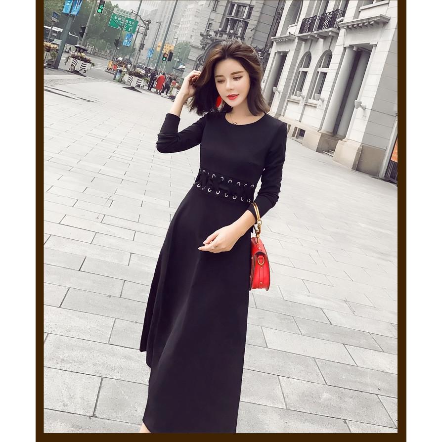 ワンピース レディース 40代 ワンピース 春秋 きれいめ膝丈ワンピース上品 長袖 黒ワンピース 黒 着痩せ 通勤 結婚式ドレス お出かけ 大人 オシャレ シンプル Y2814 Fairyhouse 通販 Yahoo ショッピング