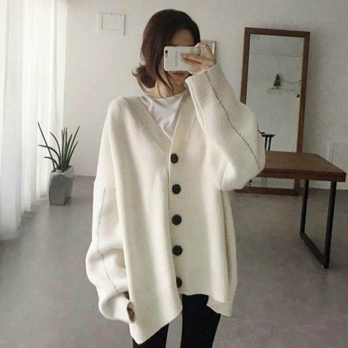 ニットカーディガン レディース 40代 秋服 ニットカーディガン きれいめ 無地 Vネック 上品 ニットカーディガン 韓国風 アウター 通勤 着痩せ ゆったり Y Fairyhouse 通販 Yahoo ショッピング