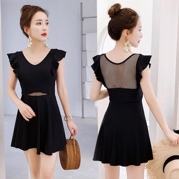 水着レディース 体型カバー 水着 ワンピース型 背中出し ショートパンツ水着 サロペット レースフレア 小胸バンドゥ 韓国風 40代 可愛い スイムウェア ママ水着 Y Fairyhouse 通販 Yahoo ショッピング