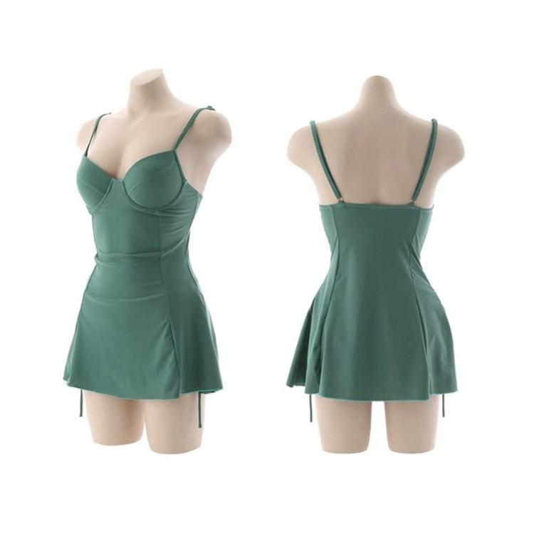 水着レディース 体型カバー 水着 ワンピース型 セパレート 三角パンツ水着 サロペット 小胸バンドゥ 水着 韓国風 大きいサイズ 可愛い スイムウェア ママ Y Fairyhouse 通販 Yahoo ショッピング