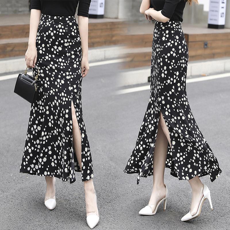スカート ボトムス レディース きれいめ 春夏 花柄 マーメイドスカート レション おしゃれ ロング丈スカート 大人 フォーマル 通勤 大人 40代 ハイウエスト Y2777 Fairyhouse 通販 Yahoo ショッピング