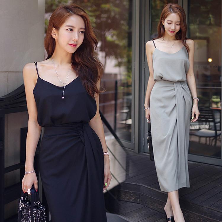 ワンピース2点セット レディース 40代 キレイめ マキシワンピース 春夏 キャミトップス スリットタイトスカート セットアップ オシャレ 韓国風 大人30代 Y47 Fairyhouse 通販 Yahoo ショッピング